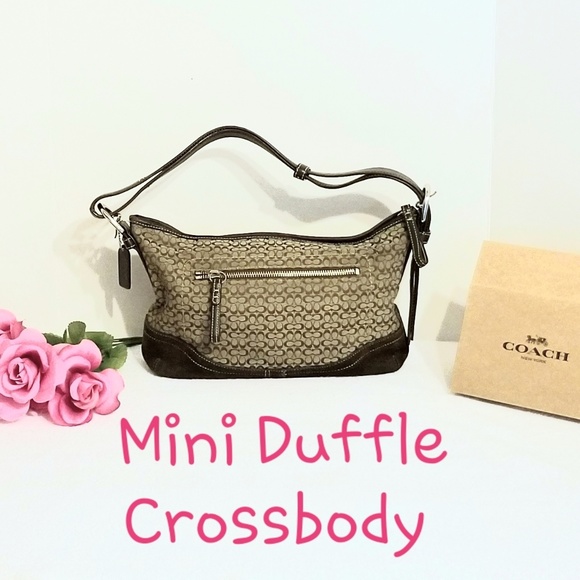 Coach Handbags - 💯 Authentic Coach Mini Duffle Bag G0785-F10945